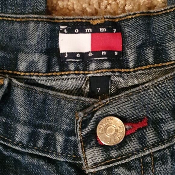 Vtg Ladies Flare Tommy Jeans sz 7 - Picture 2 of 4